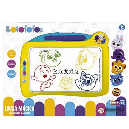 Bolofofos Lousa Mágica Pequena Yestoys
