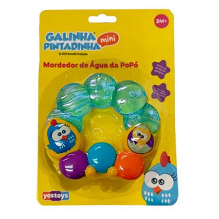 Galinha Pintadinha Mordedor De Água Da Popo Yestoys