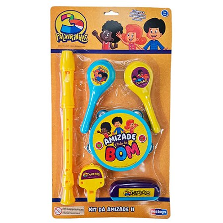 3 Palavrinhas Kit Da Amizade 2 Yestoys