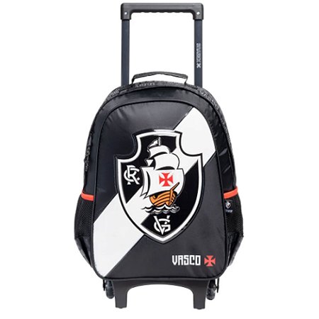 Mochila De Rodinha Escolar 16 R Vasco Da Gama Xeryus 16500