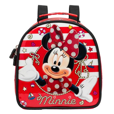 Lancheira Térmica Escolar Minnie X Vermelha Xeryus 14834