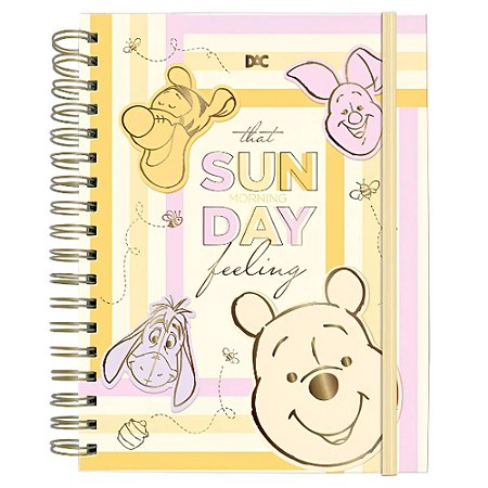 Caderno Inteligente A4 Universitário Ursinho Pooh DAC