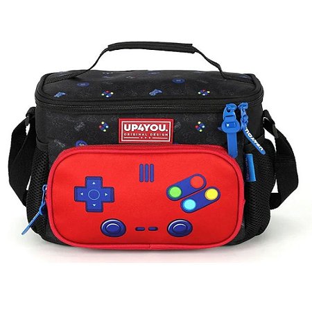 Lancheira Preta Videogame Up4you