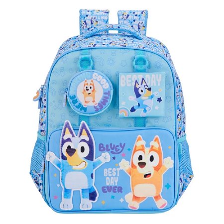 Mochila Costas Escolar Bluey E Bingo Infantil 15552 XERYUS