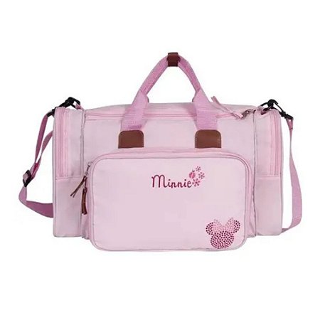 Sacola Maternidade PLUS Minnie Rosa com Trocador Babygo