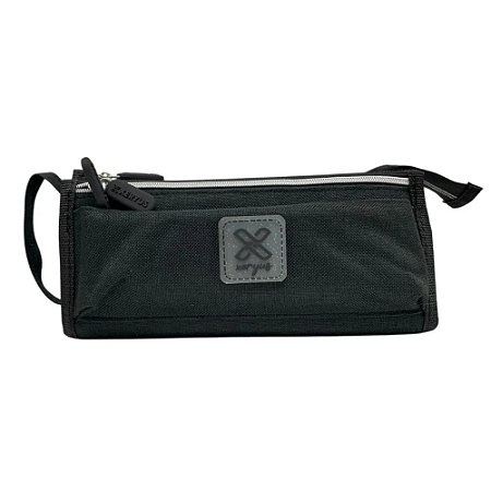 Estojo Escolar Triplo Preto Backpack  Xeryus  14157