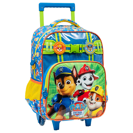 Mochila de Rodinhas Escolar 14 Patrulha Canina  Xeryus 15311