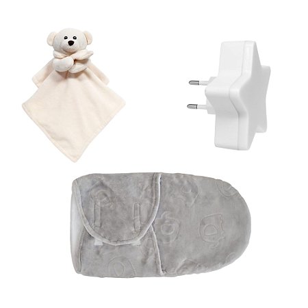 Kit Noite Tranquila do Bebê Rotina Noturna Buba