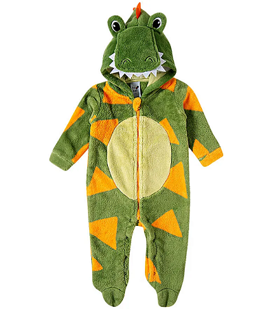 Macacão Bebê Peludinhos Jacaré Tip Top