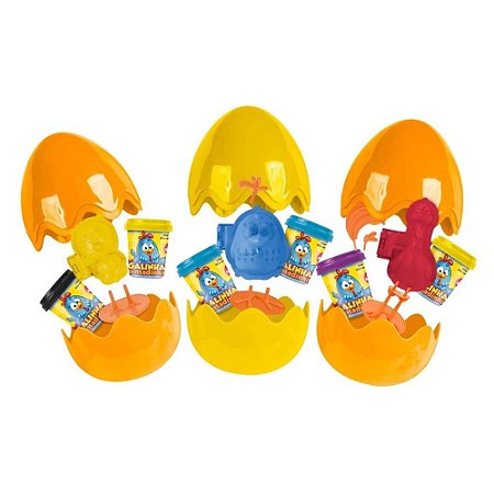 Ovo Surpresa Com Massinha Galinha Pintadinha Super Toys