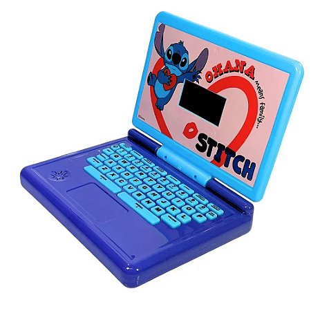 Laptop Notebook  Infantil Minigame Bilíngue Stitch Candide