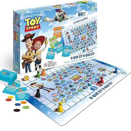 Nig Brinquedos Jogo O que é O que é? Perguntas e Respostas Toy Story