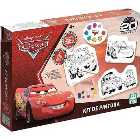 Kit De Pintura  Carros  Disney Pixar  Nig Brinquedos