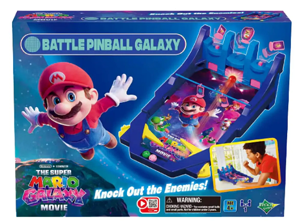 Brinquedo Battle Galaxy Pinball Super Mario Epoch
