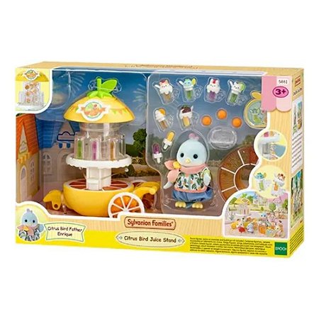 Quiosque de suco do pássaro Cítrico Sylvanian families