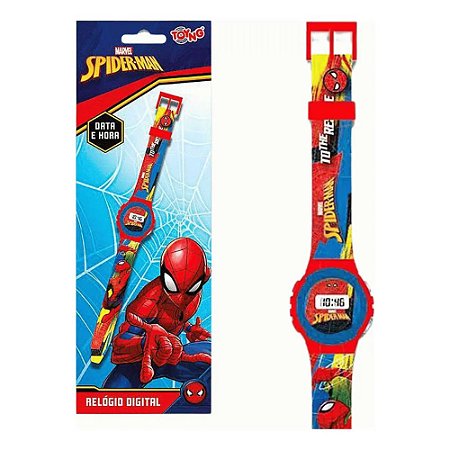 Toyng Relógio Digital Homem Aranha