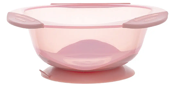 Pratinho Bowl Buba Rosa Com Ventosa