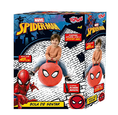 Bola de Sentar Homem-Aranha Toyng