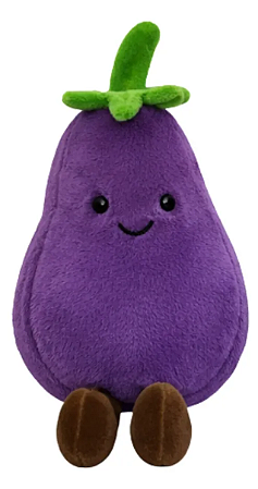 Pelúcia Hortifruti  Beringela BBR Toys