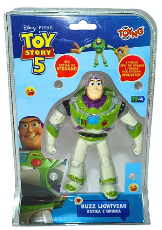 Boneco Que Estica Buzz Lightyear Toy Story 5 Toyng