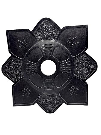 Prato Grande Hookah King Preto