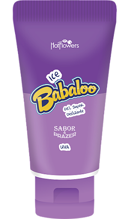 Ice Babaloo - Sabor Uva (Gel Super Deslizante)