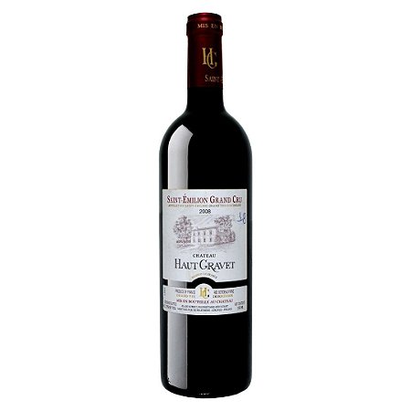 Chateaux Haut Gravet Saint Émilion Gran Cru Magnum