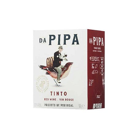 Bag In Box Da Pipa Tinto Red Wine Vin Rouge 5Lt