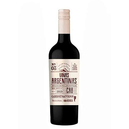 Vinho Vinas Argentinas Cabernet Sauvignon 750ml