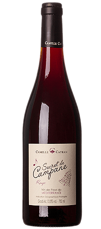 Vinho Tinto Cave De Cairanne Secret De Campane Vin De Pays - 750ml