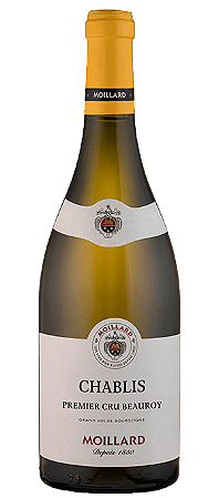 Vinho Branco Moillard Aop Chablis 1Er Cru Beauroy - 750ml
