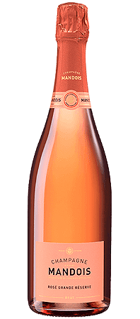 Champagne Rose Mandois Grande Reserve - 750ml