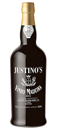 Vinho Sobremesa Justinos Madeira 3 Anos Seco - 750ml