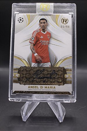 Angel Di Maria - 2024-25 Topps Reverence UEFA Auto /99 Benfica