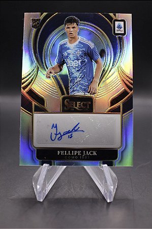 Felipe Jack - 2025-2026 Panini Select Serie A Rookie Silver Auto Como