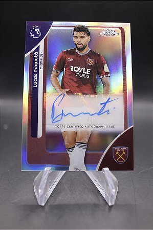 Lucas Paqueta - 2026 Topps Chrome PL Auto Flamengo
