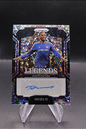 Didier Drogba - 2024-25 Panini Prizm Disco Club Legends Auto Chelsea