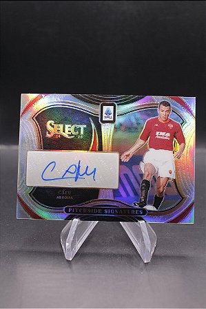 Cafu - 2024-25 Panini Select Serie A Pitchside Signatures Auto Roma