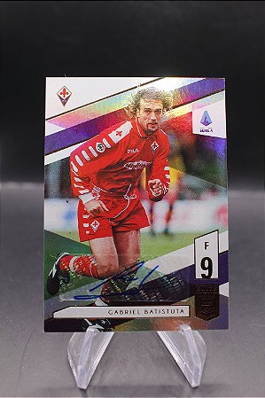 Gabriel Batistuta - 2019 Panini Soccer Chronicles Elite Auto #E-22 Fiorentina