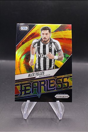 Alex Telles - 2025-26 Panini Prizm FIFA Fearless Black 1/1 1 of 1 Botafogo