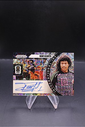 Rene Higuita - 2026 Panini Prizm FIFA World Cup Auto Choice International Ink