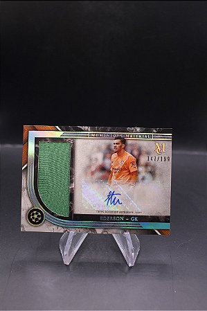 Ederson - 2022-23 Topps Museum UEFA /199Auto Manchester City