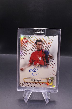 Luis Enrique - 2023 Topps Pristine Road to UEFA Euro 2024 Auto Spain
