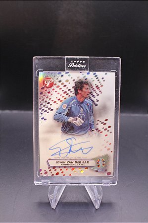 Edwin Van Der Sar - 2023 Topps Pristine Euro 2024 Auto Netherlands