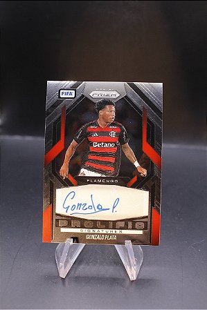 Gonzalo Plata - 2025-26 Prizm FIFA Prolific Signatures Auto Flamengo