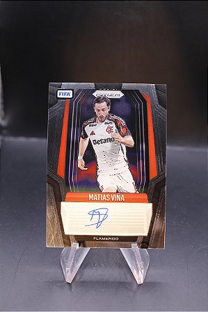 Matias Vina - 2025-26 Panini Prizm FIFA Signatures Auto Flamengo