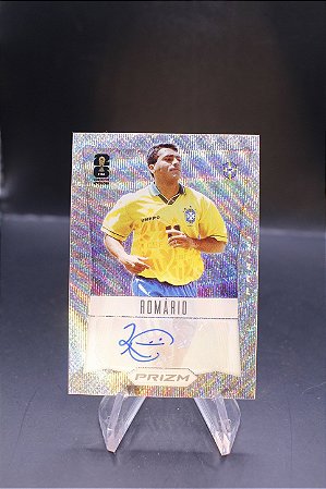 Romario - 2026 Panini Prizm FIFA World Cup Wave Prizm Auto Brasil