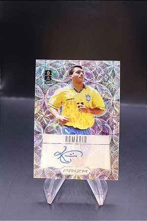 Romario - 2026 Panini Prizm FIFA World Cup Red Choice Auto Brasil