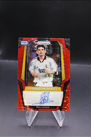 Fernando Morientes - 2025-26 Prizm FIFA Red Pulsar Auto Real Madrid