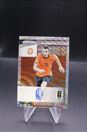 Robin Van Persie - 2026 Prizm World Cup National Heroes Wave Auto